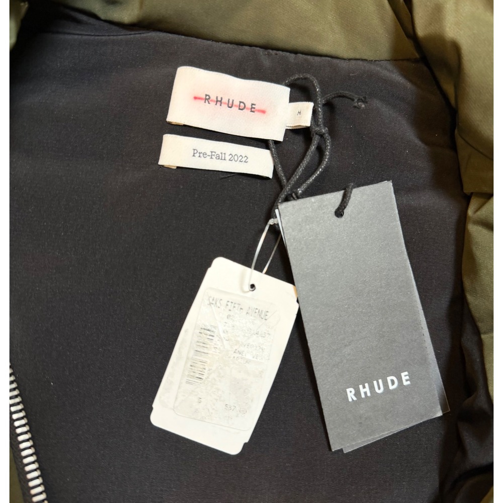 Rhude Panel Zip Up Vest Size M - Picture 4 of 5